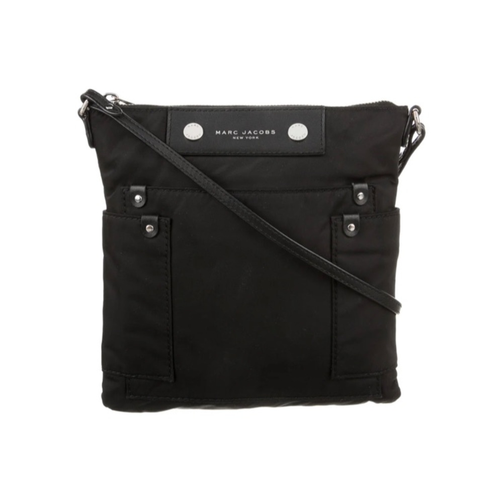 Marc Jacobs Nylon Crossbody Leather Strap Purse